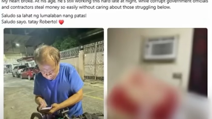 **Kisah Dedikasi Kakek 65 Tahun Tetap Antar Makanan Meski Motornya Rusak**