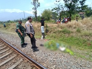Kakek Pencari Rongsokan Tewas Tertabrak KA Penataran di Pasuruan