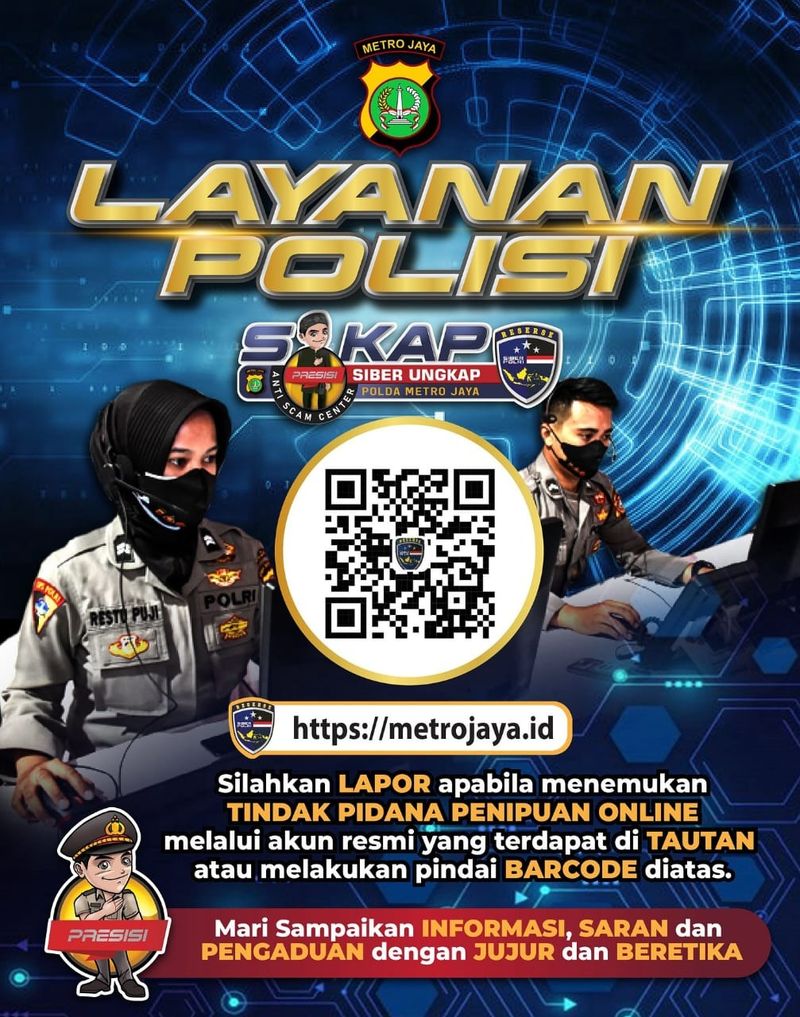 Layanan Polisi 'SIKAP'. (Dok. ist)