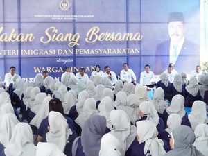 Saat Napi Wanita Tanya Menteri Imipas: Apa Kami Bisa Diterima oleh Masyarakat?