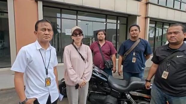 Moge yang sempat dicuri dari parkiran mal di Jakpus (dok. Polisi)
