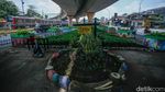 Mural Batik Betawi Hiasi Kolong Flyover Pondok Kopi