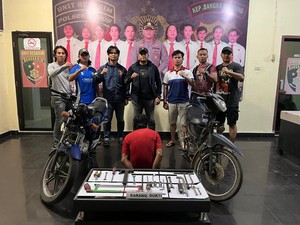 Pelaku Curat yang Beraksi 7 TKP di Bangka Barat Ditangkap Polisi