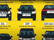 Pelat ZZ Bukan Buat Mobil Pribadi, 1 Pejabat Cuma Boleh Dapat 1
