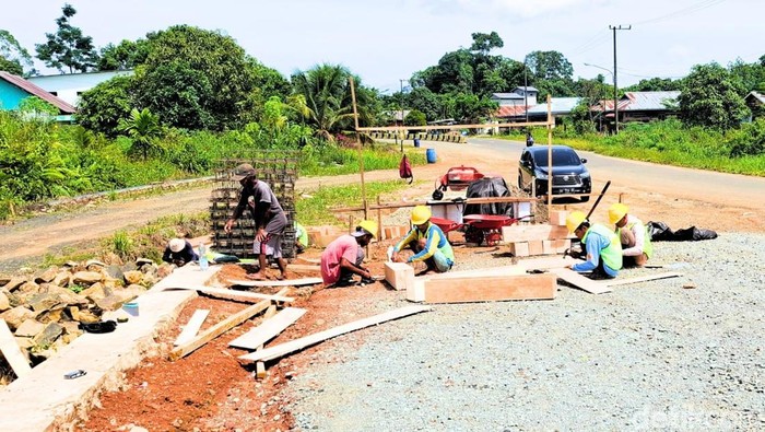 Pembangunan tahap 2 Jembatan Sebawang Tana Tidung.