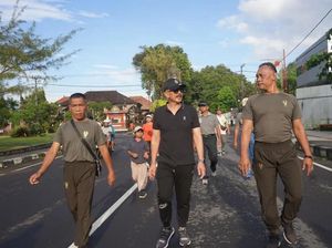 Wabup Bangli Sebut Jalan Santai HUT TNI Ke-80 Momen Jaga Persatuan Bangsa
