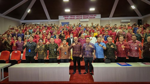 Pemkab Bangli Beri Penghormatan ke Calon Pensiunan PNS
