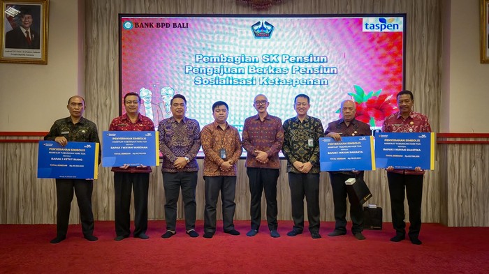 Pemkab Bangli Beri Penghormatan ke Calon Pensiunan PNS