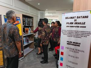 JDIH Mimika Apresiasi Inovasi Pojok Braille Inisiasi JDIH Pemkab Bogor