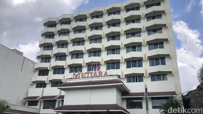 Penampakan hotel Mutiara 2, aset Pemda yang dilelang terbuka, Selasa (14/10).