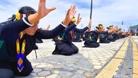 Tarian massal yang dilakukan 1.000 penari.