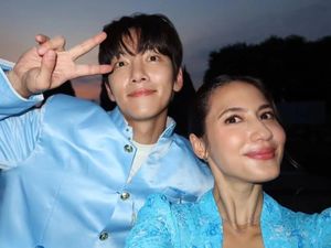 Bikin Iri, Pevita Pearce Foto Bareng Ji Chang Wook di Jogja