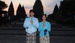 Bikin Salfok, Mas dan Mbakyu Ji Chang Wook dan Pevita Pearce di Candi Prambanan