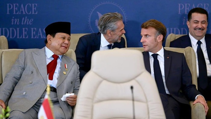 Prabowo menghadiri KTT Perdamaian Gaz, Senin (13/10). Prabowo menghadiri KTT Perdamaian Gaz, Senin (13/10).