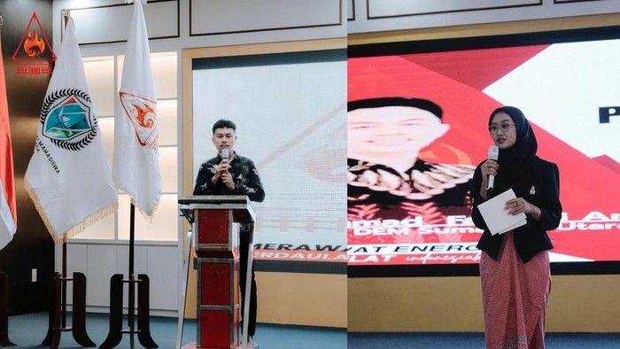 Presiden DEM Sumatera Utara Fahrozi (kanan). (dok. Pertamina)