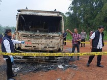 Sopir asal Sumbar Tewas Terpanggang dalam Tronton Terbakar di Ogan Ilir