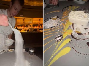 Sajikan Makanan Tanpa Piring, Resto Michelin Ini Dikritik Netizen
