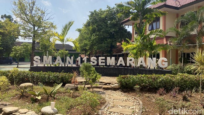 SMAN 11 Sekarang, Kecamatan Semarang Selatan, Kota Semarang, Selasa (14/10/2025).
