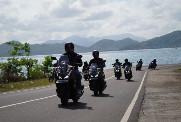 Touring ADV 160 RoadSync di Bali.