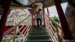 Wajah Baru JPO Kenari dengan Ornamen Monas dan Ondel-ondel