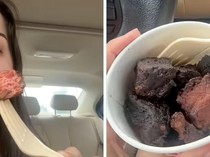 Zonk! Beli Steak di Restoran Malah Mirip Makanan Anjing Gosong