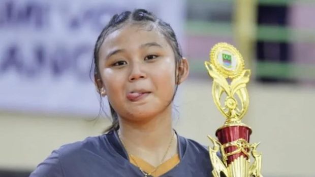 Arimbi Syifana Andayani, pevoli muda asal Semarang yang kini bergabung dalam klub Tajawali O2C di Bandung.