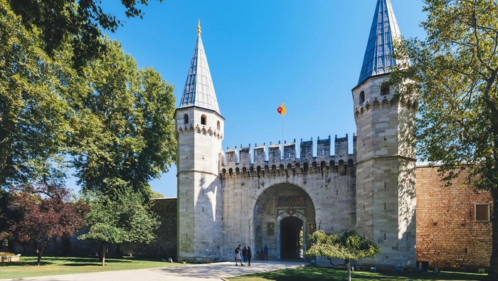 Topkapi Palace, Castle, Istanbul, Istanbul Province, Turkey - Middle East