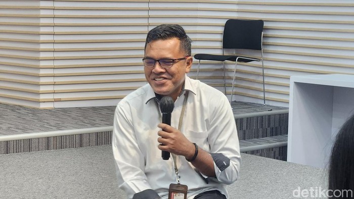 Kasatgas Jaksa Penuntut Umum (JPU) Komisi Pemberantasan Korupsi (KPK) Greafik Loserte. (Adrial/detikcom)