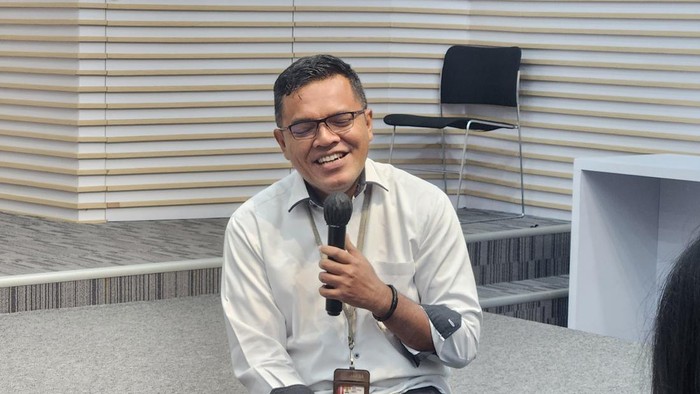 Kasatgas JPU KPK, Greafik Loserte (Adrial/detikcom)