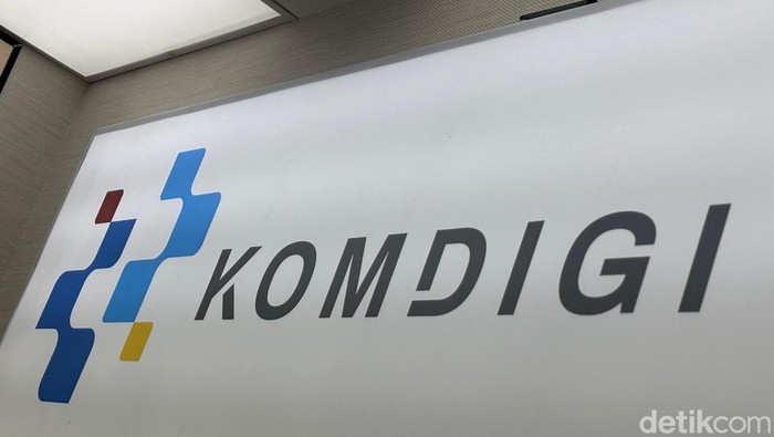 Logo Kementerian Komunikasi dan Digital (Komdigi).