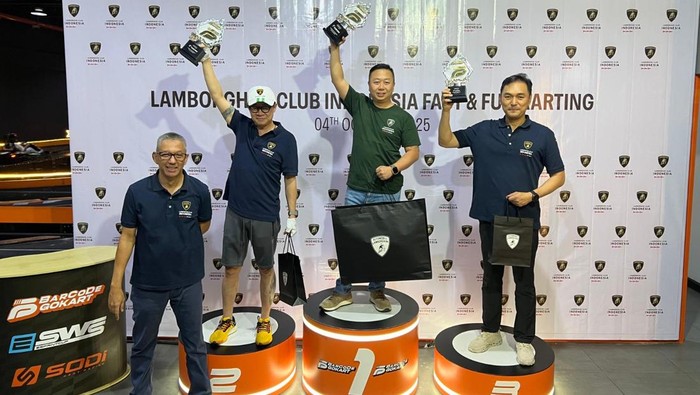 Lamborghini Club Indonesia Rayakan Kebersamaan Seru di Barcode Gokart