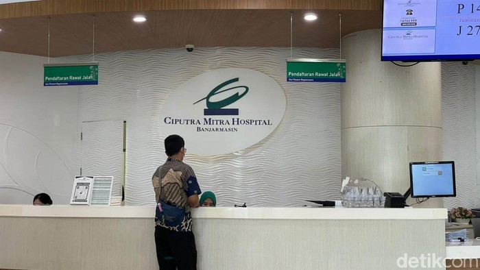 Lobi Ciputra Mitra Hospital Banjarmasin.