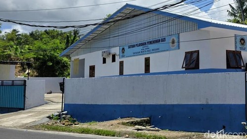 Lokasi SPPG Desa Pertima, Karangasem yang baru selesai dibangun yang siap melayani 3.500 penerima manfaat, Rabu (15/10/2025).