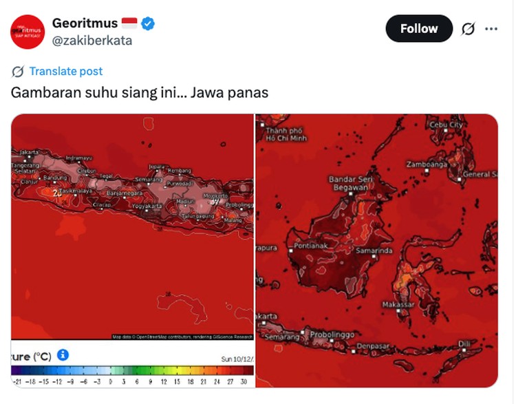 Meme Cuaca Panas