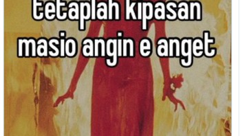 BMKG: suhu 35°C. Tubuh: rasanya 100°C, apalagi habis naik motor. Solusi? Kipas sekenanya, yang penting ada angin. Foto: X.com