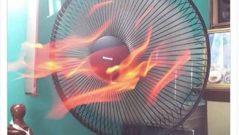 Kipas angin di rumah udah kayak jet tempur, tapi tetep aja gerah! Foto: X.com