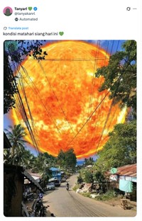 Meme Cuaca Panas