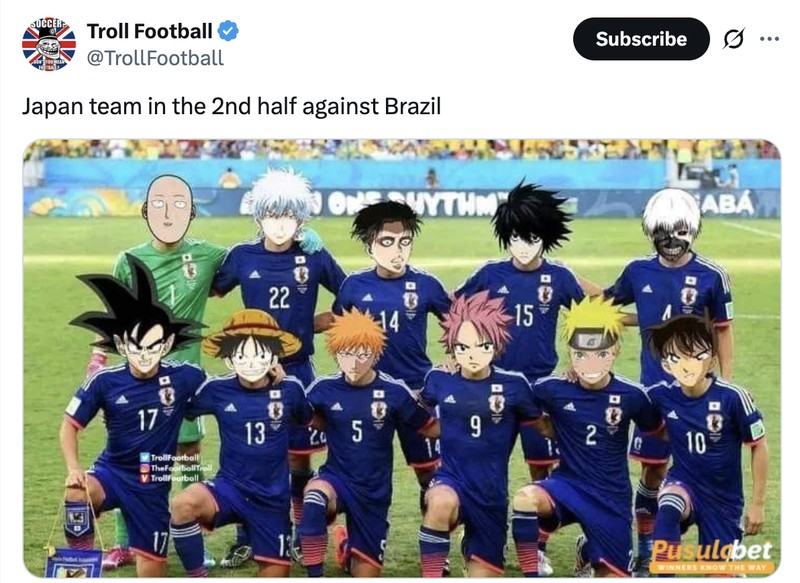 Meme Jepang Brasil