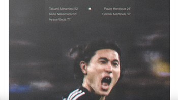 Untuk pertama kalinya Jepang bisa menang atas Brasil. Foto: X.com