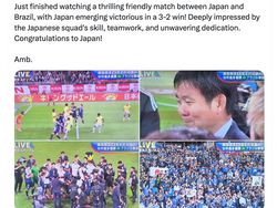 Meme Timnas Jepang Bikin Brasil Merana