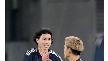 Jepang mengalahkan Brasil untuk pertama kalinya dalam sejarah mereka. Momen masif lainnya yang membuktikan betapa jauh kebangkitan sepakbola Jepang dalam dua dekade terakhir, tulis akun ini. Foto: X.com