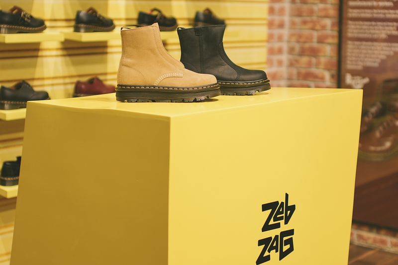 Peluncuran Koleksi Sepatu Dr. Martens Zebzag Terbaru Peluncuran Koleksi Sepatu Dr. Martens Zebzag Terbaru