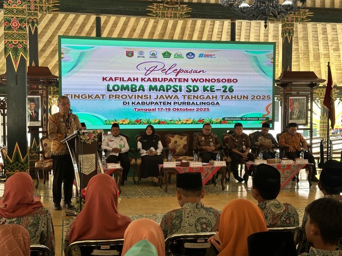 Pemerintah Kabupaten (Pemkab) Wonosobo secara resmi melepas kontingen Lomba Mata Pelajaran dan Seni Islami (MAPSI) SD ke-26 tingkat Provinsi Jawa Tengah (Jateng).