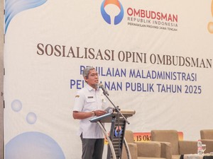 Ombudsman Nilai Jateng Konsisten di Level Atas Pelayanan Publik Nasional