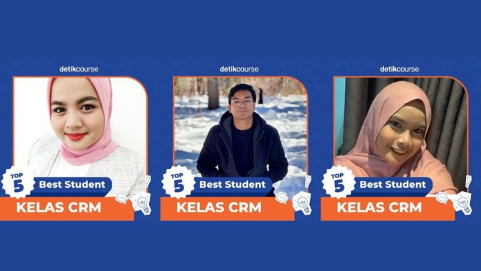 Peserta terbaik kelas CRM