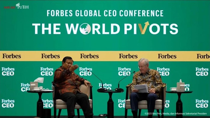 Presiden Prabowo acara Forbes