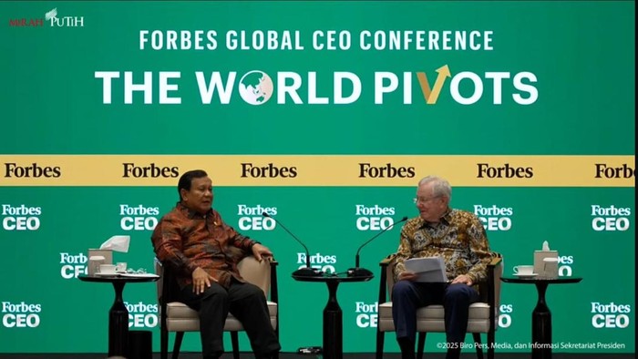 Presiden Prabowo acara Forbes