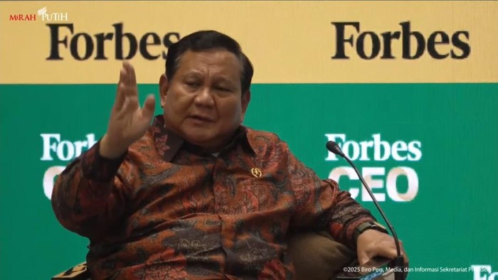 Presiden Prabowo acara Forbes