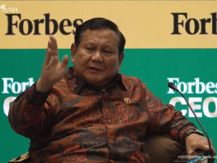 Presiden Prabowo acara Forbes