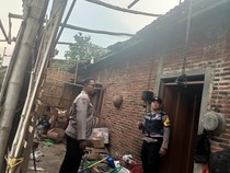 Puting Beliung Sapu 31 Rumah di Tambahagung Pati